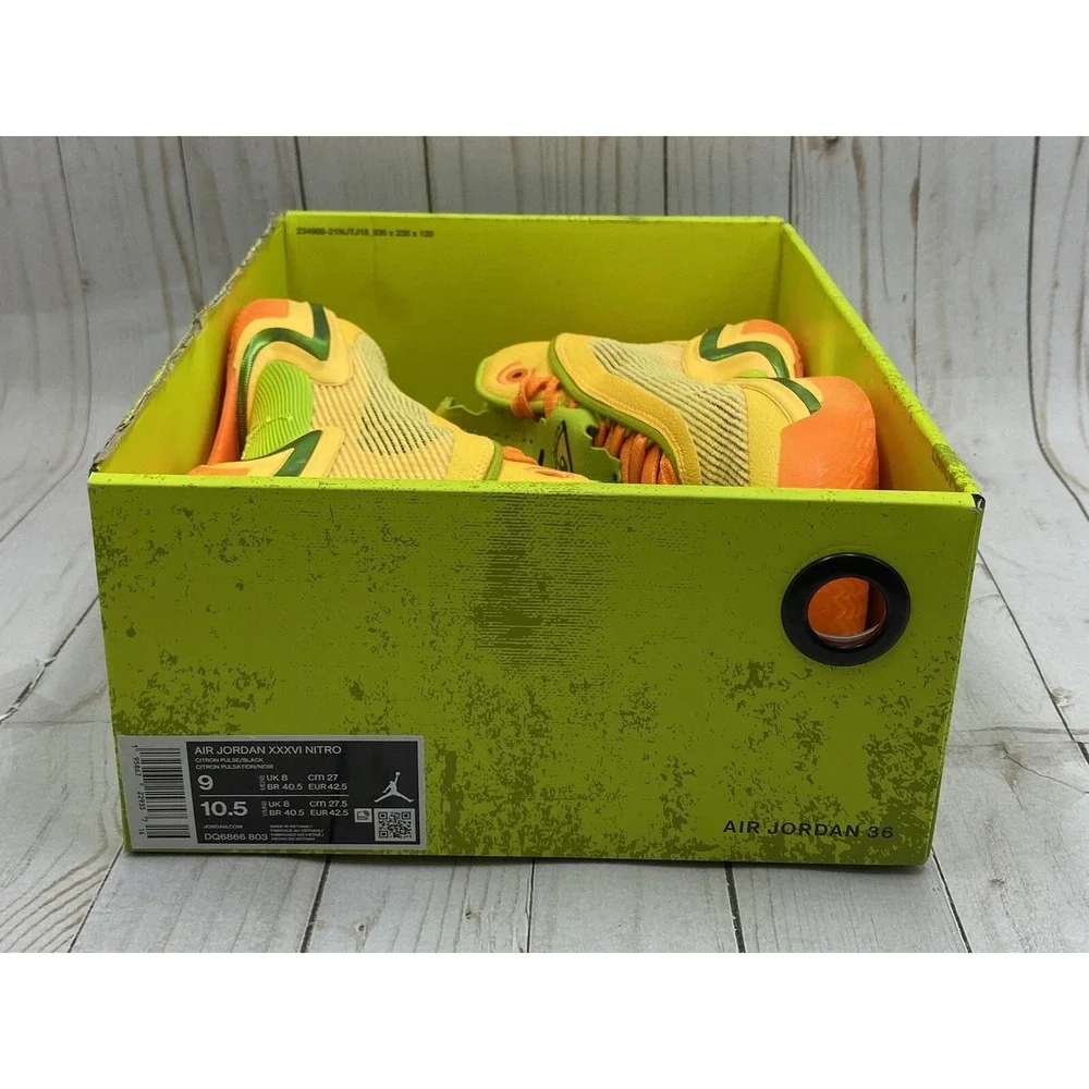 Nike‎ Jayson Tatum x Air Jordan 36 Nitro Taco Jay Size 9 DQ6866‑803